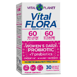Vital Planet Vital Flora Women's Daily Probiotic 30 Capsules