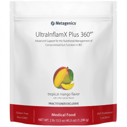 Metagenics UltraInflamX Plus 360 Tropical Mango 30 SERVINGS