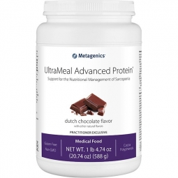 Metagenics UltraMeal Advanced Protein Dutch Chocolate 1lb 4.74oz