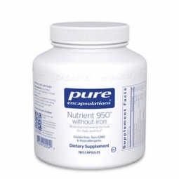 Pure Encapsulations Nutrient 950 w/o Iron 180 vcaps
