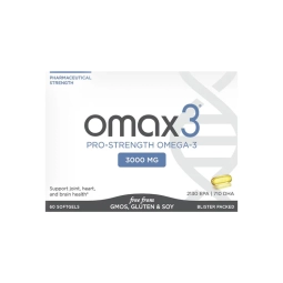 Omax3 PRO Strength Omega-3 Fish Oil 3000 mg.60 soft gels