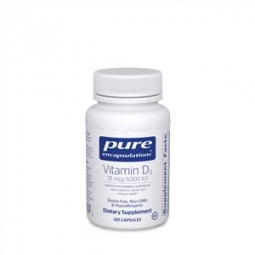 Pure Encapsulations Vitamin D3 25mcg (1000 IU) 120 vcaps