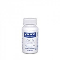 Pure Encapsulations Zinc 15&trade; 60 caps