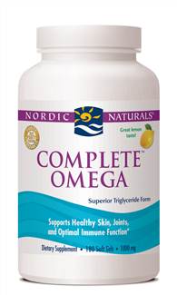 Nordic Naturals Complete Omega-369 Lemon 1000 mg 180 gels