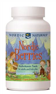 Nordic Naturals Nordic Berries Multivitamin Gummies 120 Count