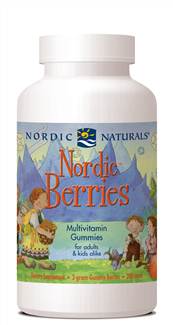 Nordic Naturals Nordic Berries Multivitamin Gummies 200 Count