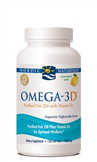 Nordic Naturals Omega-3D Lemon 1000 mg 120 gels