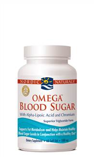 Nordic Naturals Omega Blood Sugar 1000 mg 60 gels