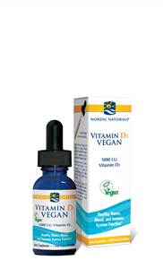 Nordic Naturals Vitamin D3 Vegan 25mcg (1000IU) 1 fl oz (30 ml)