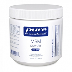 Pure Encapsulations MSM Powder 227 grams