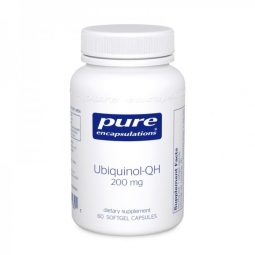 Pure Encapsulations Ubiquinol-QH 200 mg. 60 caps