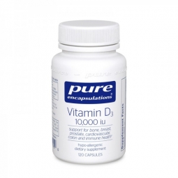 Pure Encapsulations Vitamin D3 10,000 IU 120 caps