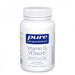 Pure Encapsulations Vitamin D3 VESIsorb 60 caps