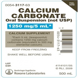 Calcium Carbonate Liquid Suspension 500 ml