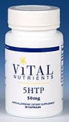 Vital Nutrients 5HTP 100 mg 60 vcaps