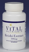Vital Nutrients Reishi Mushroom 500 mg 60 vcaps