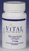 Vital Nutrients Bromelain 60caps