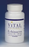 Vital Nutrients Echinacea Extract 500 mg. 60 caps
