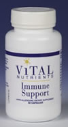 Vital Nutrients Immune Support 60 caps