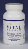 Vital Nutrients Licorice Root Extract 400 mg. 90 caps